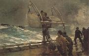 Winslow Homer Das Notsignal oil painting artist